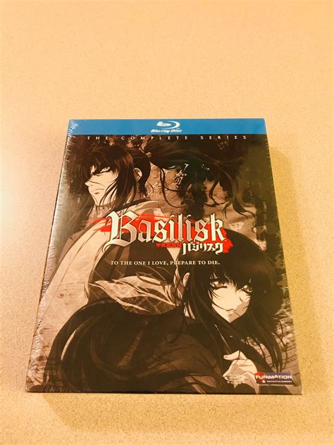 Basilisk The Complete Series Funimation 3 Blu Ray Disc New Sealed Out