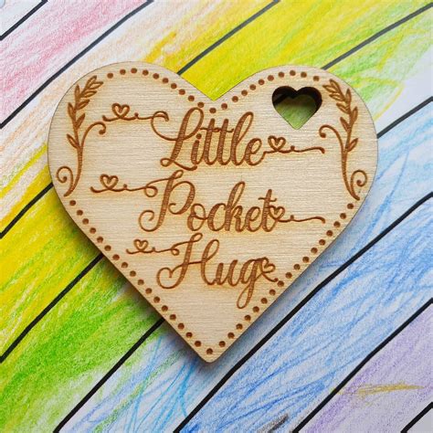 Little Pocket Hug Heart Tokens For Loved Ones In Need Of A Hug T Nhs