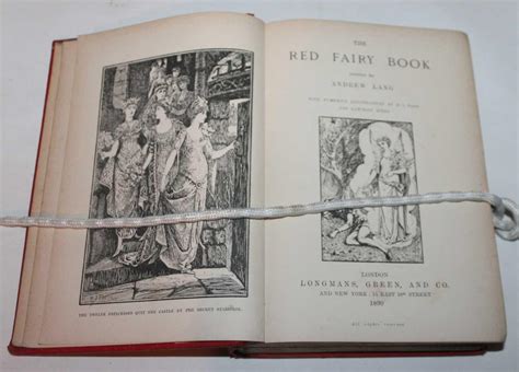 The Red Fairy Book By Lang Andrew Good Hardcover Original Cloth 1890 1st Edition H4o Books