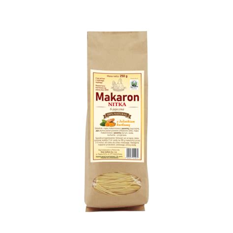 Makaron nitka z kurkumą 250 g