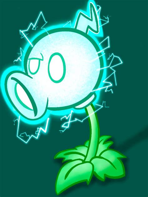 Electric Peashooter Pvz2 By Ordinary Monkie On Deviantart