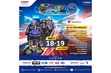 Idemitsu BLU CRU Yamaha Sunday Race 1 OMR Pertama Tahun Ini