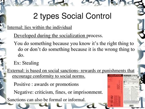 PPT Deviance And Social Control PowerPoint Presentation Free