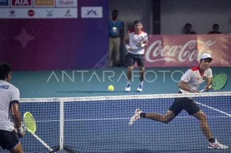 Tenis Ganda Putra Indonesia Gagal Raih Medali Emas ANTARA Foto