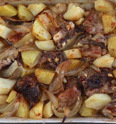 Entrecosto Com Batatas No Forno Food From Portugal