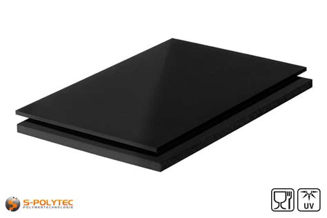 Hdpe Sheets Black In Custom Cut At Low Prices S Polytec