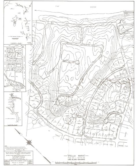 Bahamas Stella Maris Lot Map