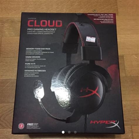 Hyperx Cloud Gaming Headset, Hobbies & Toys, Toys & Games on Carousell