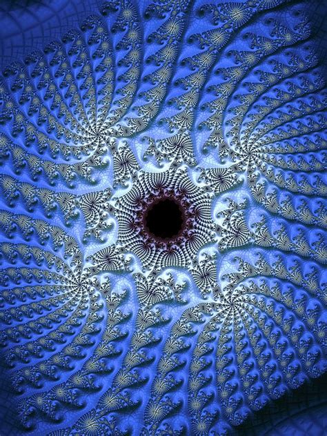 Blue Abstract Fractal Art By Matthias Hauser Fractal Art Fractals