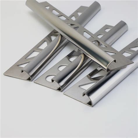 Niu Yuan Quarter Round Tile Trim Stainless Steel Tile Trim Metal Tile