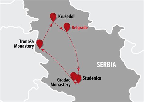 Serbian Monasteries | 8 days - Balkan Travel Centar