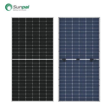 What Is Sunpal Bifacial Solar Panel 500W 510W 520W Dual Glass Solar PV