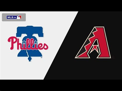 Philadelphia Phillies Vs Arizona Diamondbacks Game 1 Simulation MLB