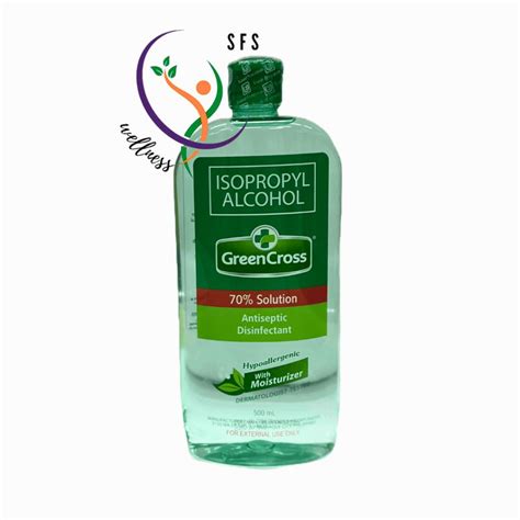 Green Cross Isopropyl Alcohol Solution With Moisturizer Ml