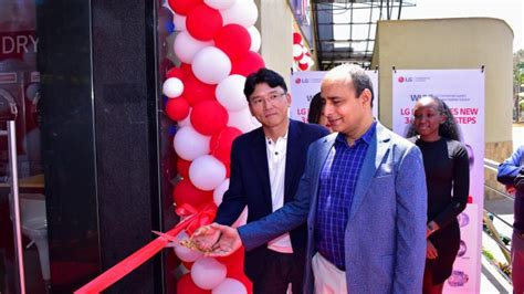 Lg Opens New Brandshop And Smart Laundromat At T Mall In Nairobi