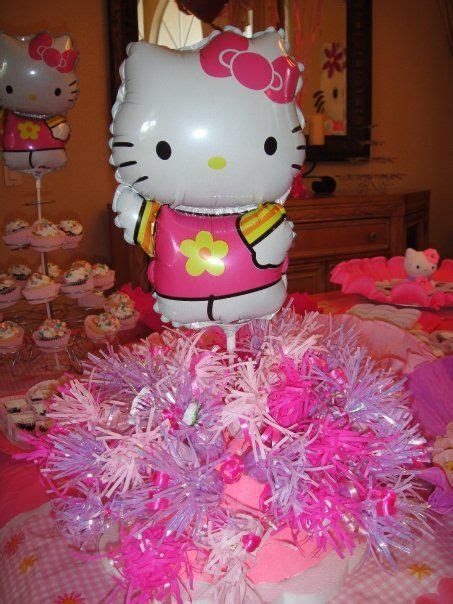 Centerpiece Hello Kitty Party Hello Kitty Theme Party Hello Kitty