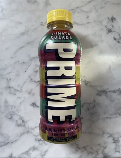 Prime Hydration Misfits Gold Pina Colada Limited Bottles Rare