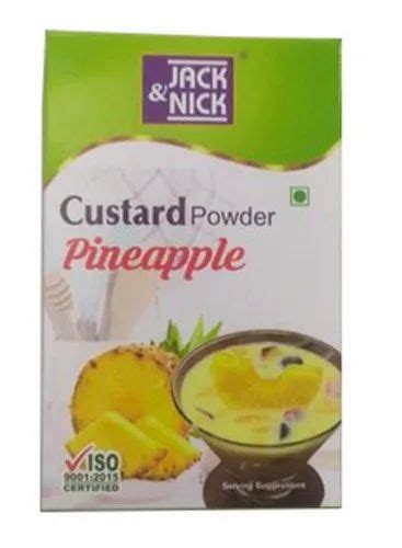 Yellow Egg Less 100g Pineapple Custard Powder For Bakery At Rs 40 Kg