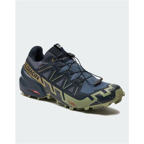 SALOMON TRAIL RUNNING CROSS SPEEDCROSS 6 GTX GRISAILLE CARBON TEA