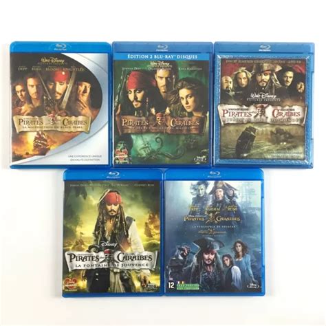 Pirates Des Caraibes L Int Grale Coffret Lot Blu Ray Eur