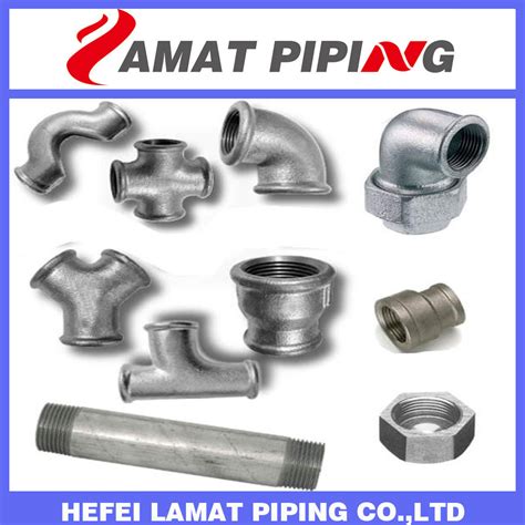 Hot Dipped Galvanized Gi Malleable Cast Iron Plumbing Fittings