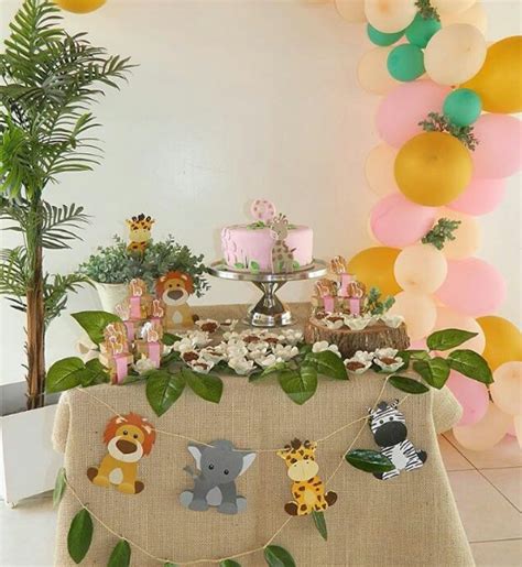 15 Ideas Para Un Baby Shower De Safari