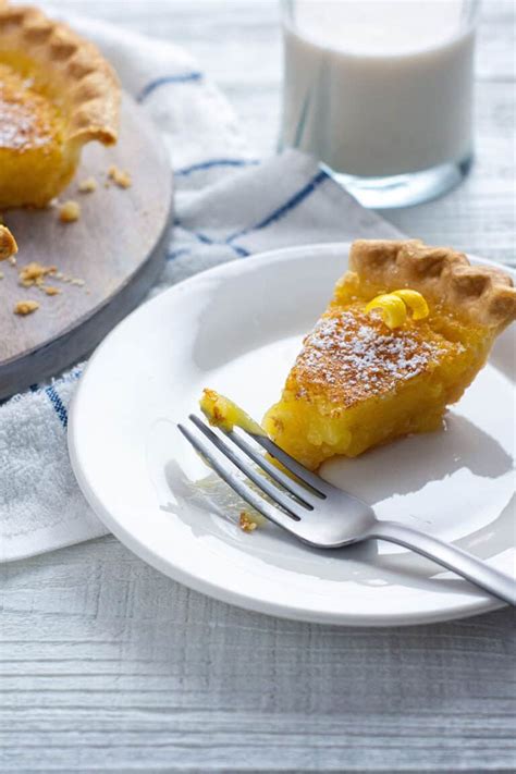 Southern Lemon Chess Pie Recipe My Kitchen Serenity