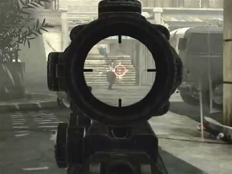 How To Quickscope On Call Of Duty Modern Warfare Steps