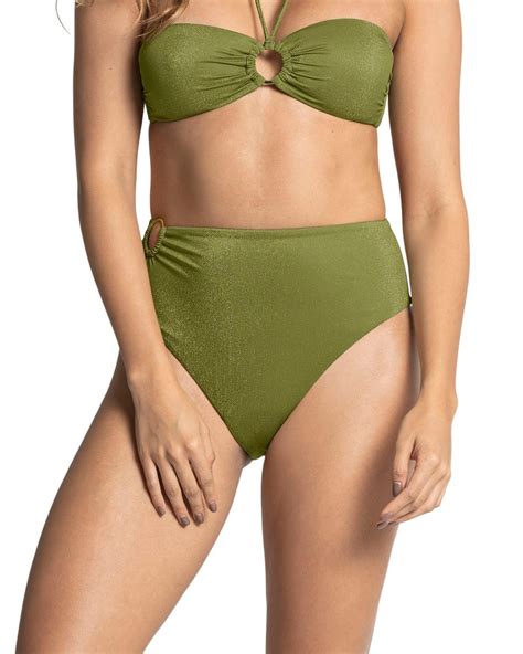 Ripley Calz N Bikini Mujer Leonisa Verde Tiro Alto Colaboraci N Karen