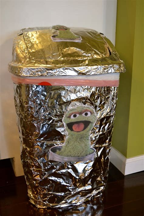 Sesame Street Birthday Party Oscar The Grouch Trash Can Sesame Street