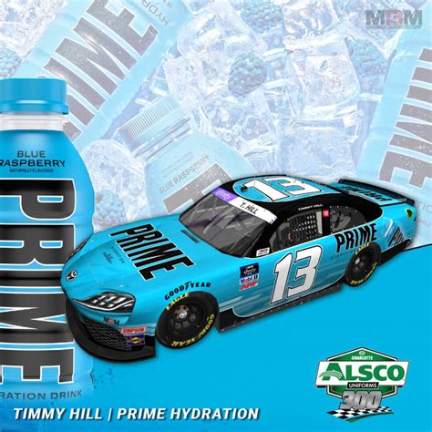 Prime Hydration Sponsoring Timmy Hill At Charlotte Jayski S NASCAR