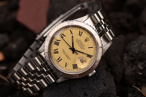 Rolex Datejust Thunderbird Ref Lemon Buckley Dial Papers