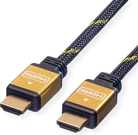 Roline Gold Hdmi Highspeed Kabel Met Ethernet M M M Bol