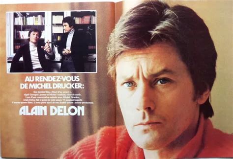 Alain Delon Coupure De Presse Pages French Clipping Eur