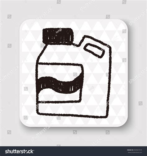 Laundry Detergent Doodle Drawing Stock Vector Royalty Free 359501915