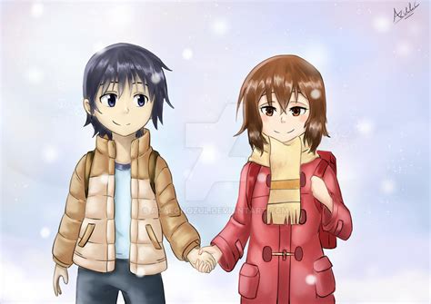 [Erased] Satoru and Kayo by Azalonozul on DeviantArt