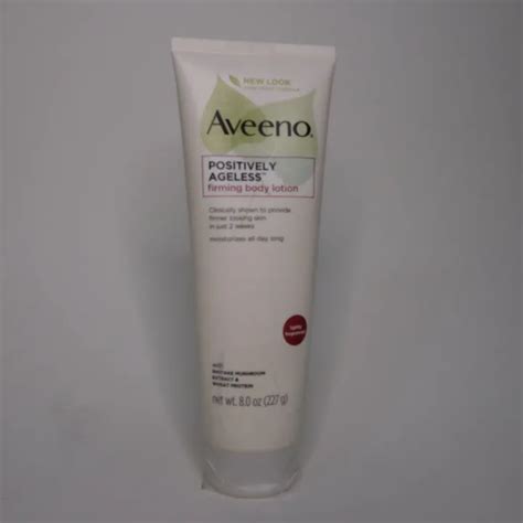 Aveeno Positively Ageless Firming Body Lotion With Shitake Mushroom