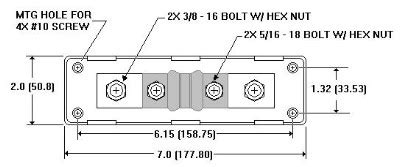 Class T Fuse Block-175 Amp