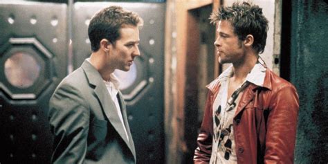 Edward Norton Brad Pitt Fight Club