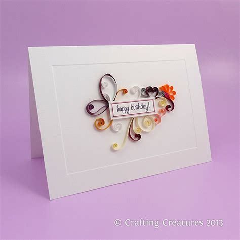 Welcome to Paper Zen ~ Cecelia Louie: Quilling birthday cards