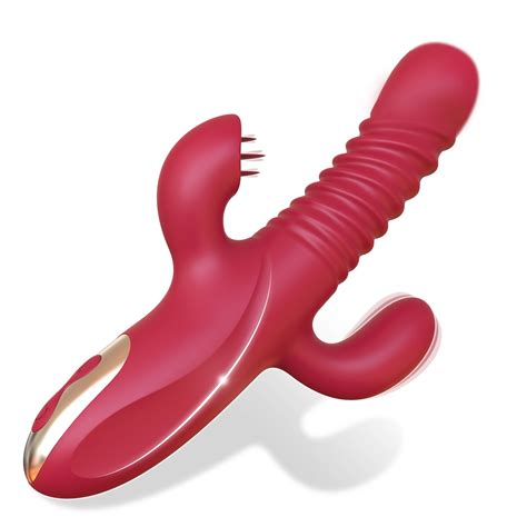 Lethime Thrusting Rabbit Vibrator Female Sex Toys For Women Stimulator