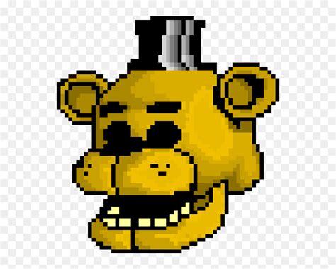 Golden Freddy Pixel Art In Minecraft Five Nights At Freddy S Amino My ...