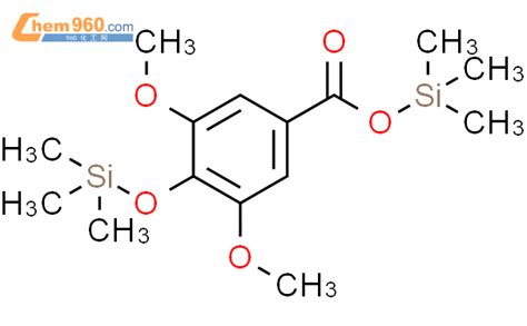 10517 29 0 Benzoic Acid 3 5 Dimethoxy 4 Trimethylsilyl Oxy