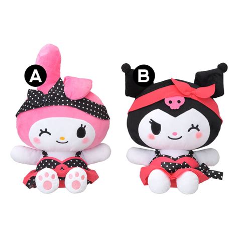 My Melody & Kuromi 50's Fashion Plush