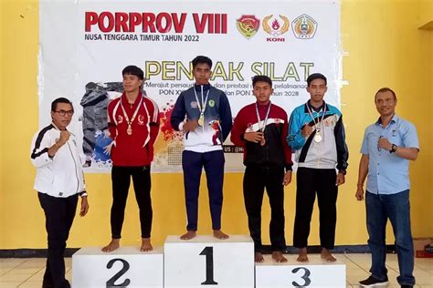 Salut Anggota Polres Mabar Sumbang Medali Emas Cabor Pencak Silat