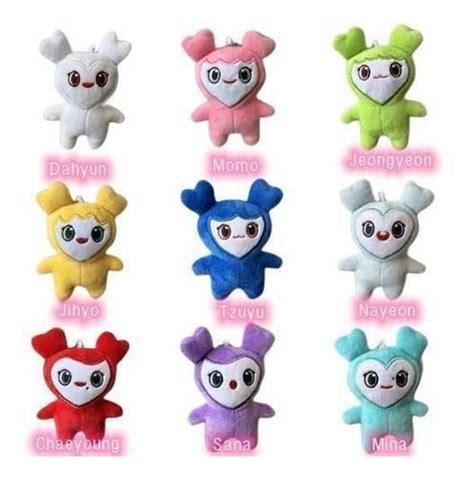 Peluche Llavero Colgante Twice Lovely Kpop Korea 92 95 Apodos