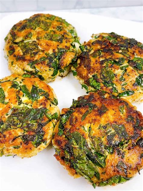 Spinach And Feta Turkey Burgers Easy Greek Style Recipe Powell