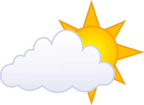 Partly Cloudy Clipart - 59 cliparts