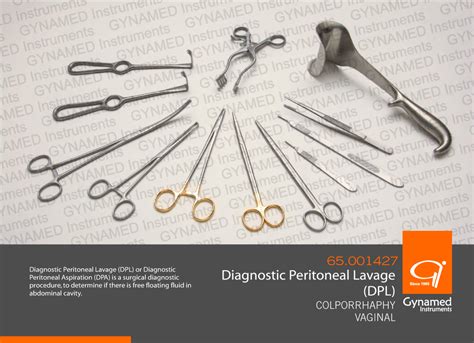 Gynamed - GYNAMED Diagnostic Peritoneal Lavage (DPL),