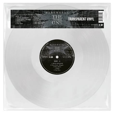 Babymetal The Other One Transparent Vinyl Lp Sound Of Vinyl